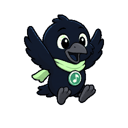Green Crow leaping into the air
